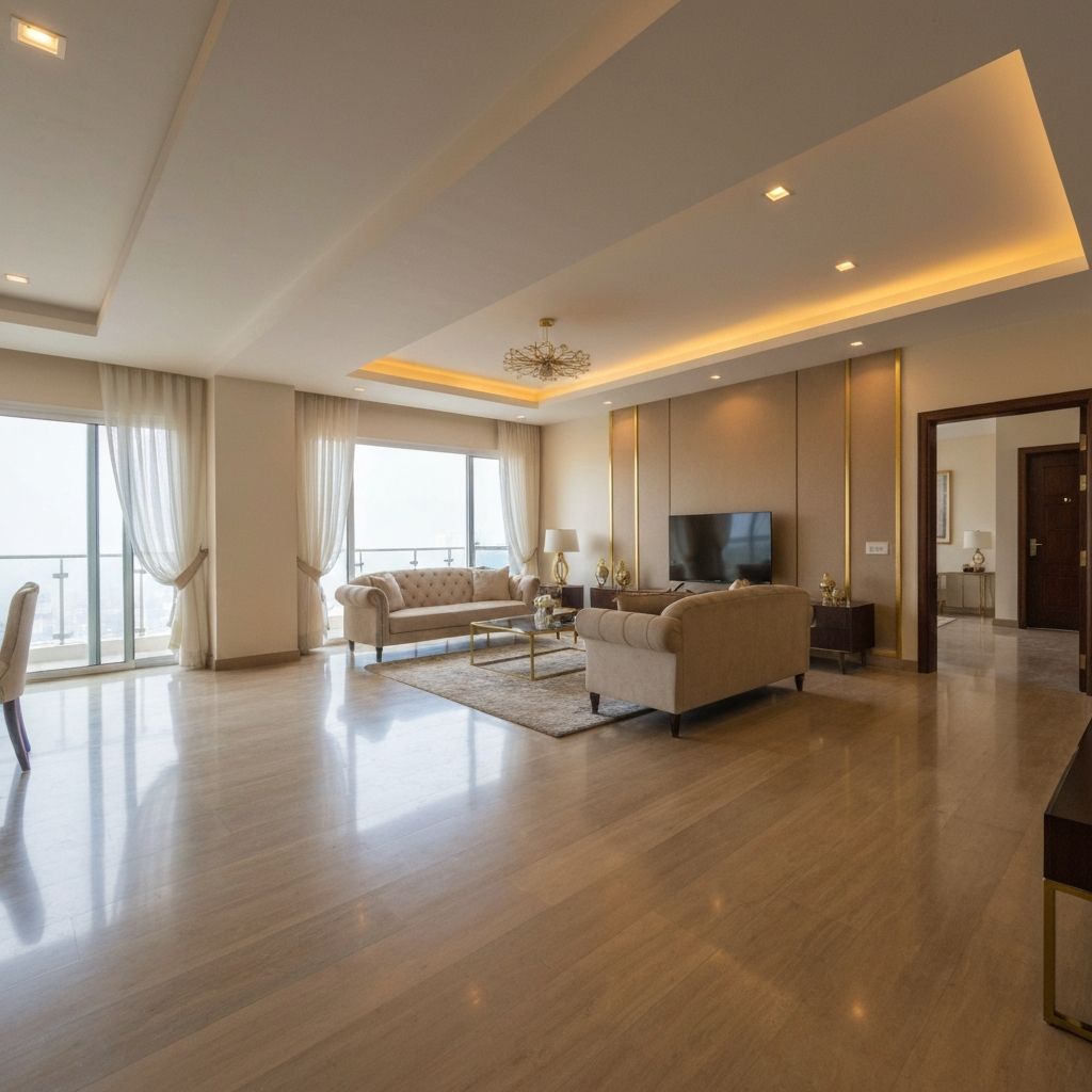 Premium semi-furnished living room